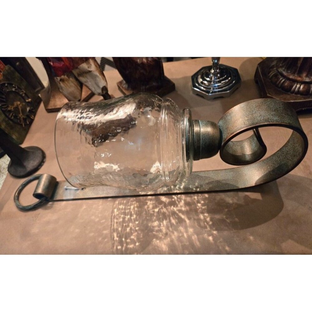 Large Steel Uttermost Wall Mount Sconce Candle Holder. Cannot be bundled
